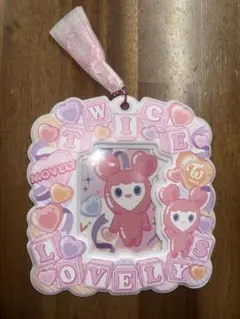 TWICE LOVELY & MOVELY キーホルダー 2点セット