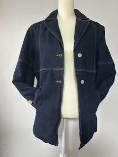 美品！ レオナールスポーツ デニムジャケット 42 多重ジップ - メルカリ