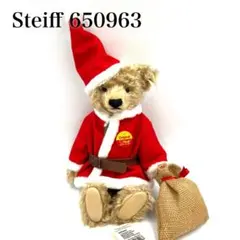 【極美品】シュタイフ ニコラス サンタクロース テディベア 650963