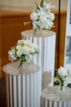 ウェルカムスペース 装飾 【造花・花瓶】