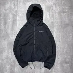 Columbia nylon shell jacket / y2k テック 黒 - メルカリ