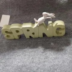 NITORI ウッドオーナメント SPRING グリーンのサムネイル