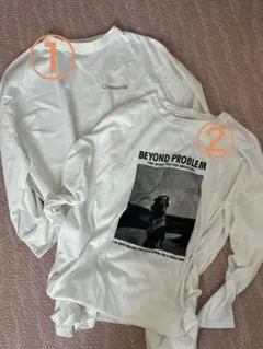 GORGE ロング丈 Tシャツ ホワイト まとめ売りのサムネイル