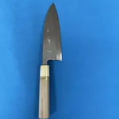 1163-A]包丁 出刃包丁210mm 本水牛口本職用手打鍛造出刃包丁 - メルカリ