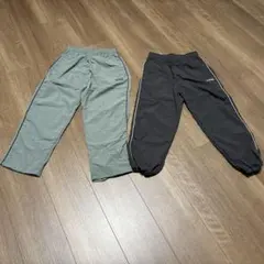 MARKEY'S ナイロンパイピングラインパンツ2枚セット（size130）