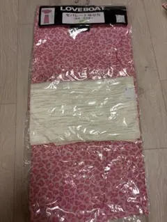 Q25 新品ラブボート豹柄セパレート浴衣140