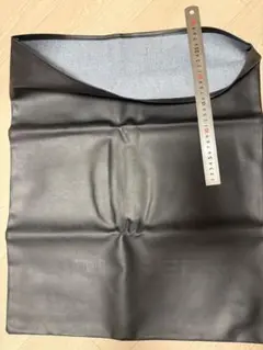 DIESEL ロゴあり合皮生地 ふくろ　黒