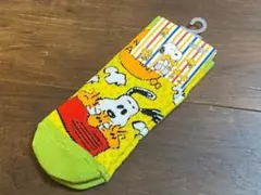 スヌーピー PEANUTS ソックス 19-24cm　⑤ 気球 　新品　靴下