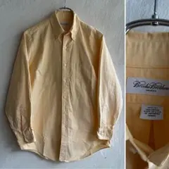 USA製 BROOKS BROTHERS オックスフォードシャツ イエロー
