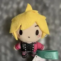 プロセカ ストリートのセカイの鏡音レン ふわぷち マスコット ぬいぐるみ