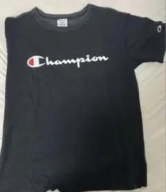 Champion ブラック Tシャツ