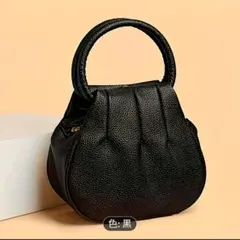 《売り切りSALE》ハンドバッグ　小ぶり可愛い　黒