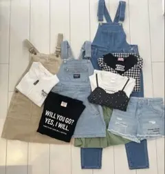 子供服140〜160㎝9点セットラブトキ.コンバースなど