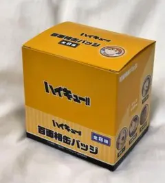 【新品】ハイキュー!! 百面相缶バッジ vol.1 １BOX／8個入