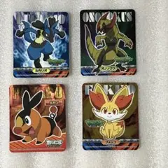 ポケモン ぴかぴかシール　4枚セット