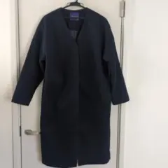 SEVENDAYS=SUNDAY ネイビー ロングコート F