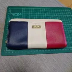 トリコロールカラー ペンケース