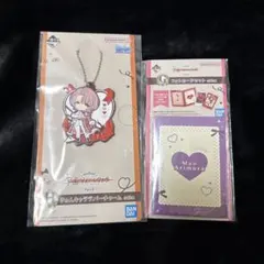 学マス 一番くじ 有村麻央 ラバーチャーム フォトカードセット