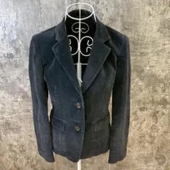 ✨KIYOKO TAKASE✨♡コーデュロイテーラードジャケット♡ブラック(7)