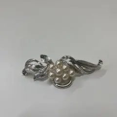 Mitsukoshi シルバー パール ブローチのサムネイル