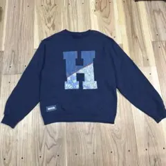 ハリウッドランチマーケットH.R.REMAKE リメイクスウェット トレーナーM