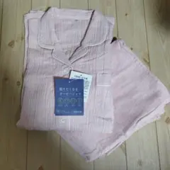 ピンクの綿パジャマ 　長袖長ズボン★値下げしました★