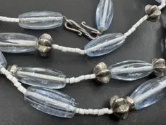 M7593 色石　ネックレス　ヴィンテージ アクセサリー