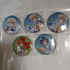 セーラームーン 缶バッジ 笑顔 コンプリート - メルカリ