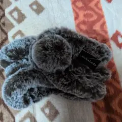 OshaLady グレー ファースヌード