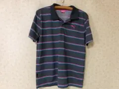 100325　プーマ　ポロシャツ　グレーほか　O