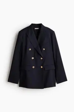 ダブルブレストブレザー　H&M