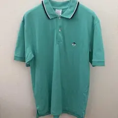 【美品】ブルックスブラザーズ ポロシャツ メンズ Mターコイズブルー 父の日のサムネイル