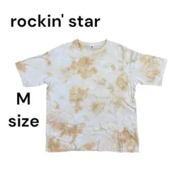 ロッキンスター　Tシャツ　トップス　半袖　タイダイ染め　メンズ　M 2450のサムネイル