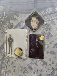 南海太郎朝尊　ミニアクリルスタンド　スクエア缶バッジ　クリアカード　刀剣乱舞