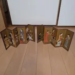 国宝 松浦屏風二枚セット