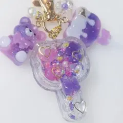 パープル系 シェイカーチャームのサムネイル