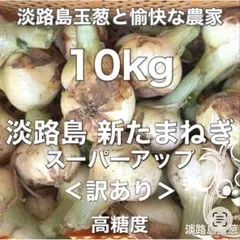 ＜訳あり10kg＞淡路島産 新 玉ねぎ スーパーアップ 糖度 新玉葱 新 玉葱
