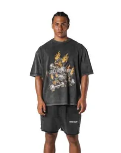 【完売品】LYFT ドーベルマン VINTAGE Tシャツ BLACK XL