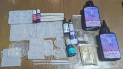 UVレジンとモールドセット