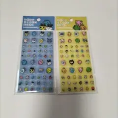 たまごっち　バンダイ DROP BLOCK SEAL 2シートセット