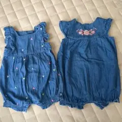 ベビーロンパース　夏用　サイズ70