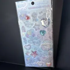 【新品未使用】サンリオキャラクターズ キラキララインストーンシール シナモロール