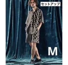 アンゲネーム セットアップ サイズM ショートパンツ ポンチョシャツのサムネイル