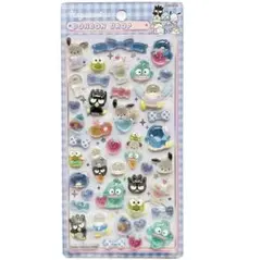 ボンボンドロップシール　サンリオ バツ丸ポチャッコハンギョドン　うるちゅる流行