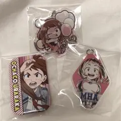 僕のヒーローアカデミア  ヒロアカ  麗日お茶子  缶バッチ  ストラップ