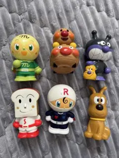 アンパンマン ピープー人形 6体セット