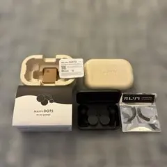 nwm DOTS ワイヤレスイヤホン テールフックセット ストーンホワイト