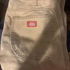 Dickies 32×32 ダック　ペインターパンツ ベージュのサムネイル
