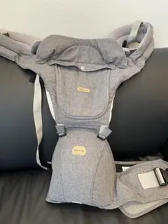 Baby&Me グレー ヒップシート　抱っこ紐