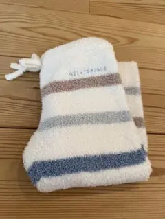 gelato pique モコモコ　ボーダー　90 100 パジャマ